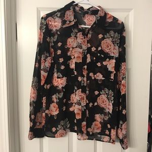 Forever 21 button up top
